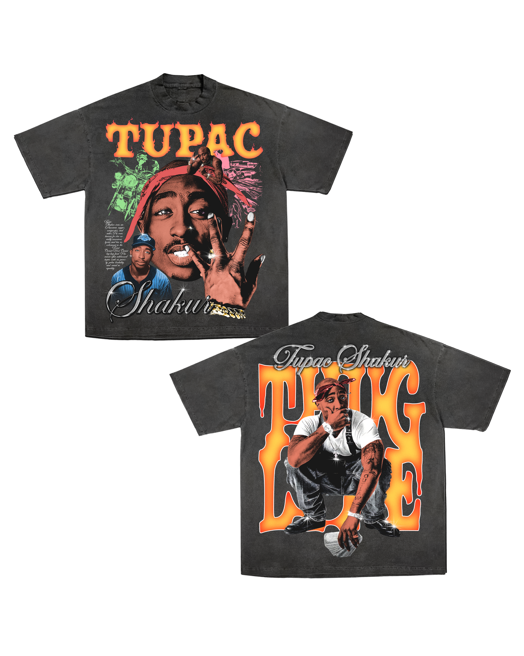 Camiseta Tupac Shakur