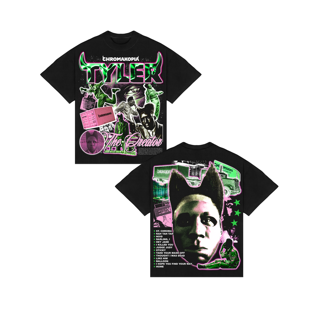 Camiseta Tyler The Creator "Chromakopia"